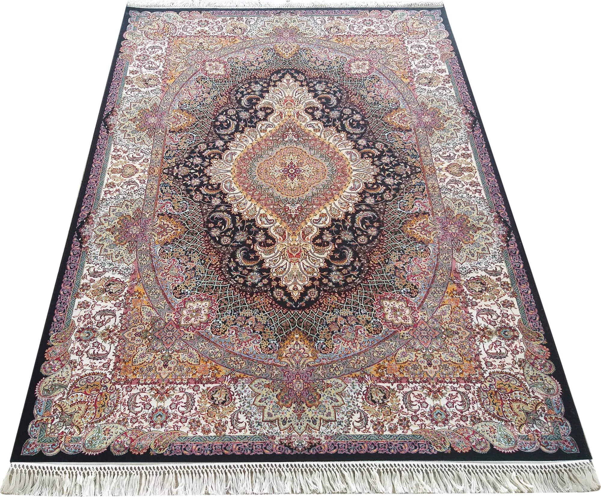 DY Prémiový koberec s exkluzívnym vzorom Pers 03 - modrá Rozmer: 150x230 cm