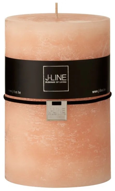 Broskyňová nevonná sviečka Peach valec XXL - Ø 10 * 15 cm / 72h