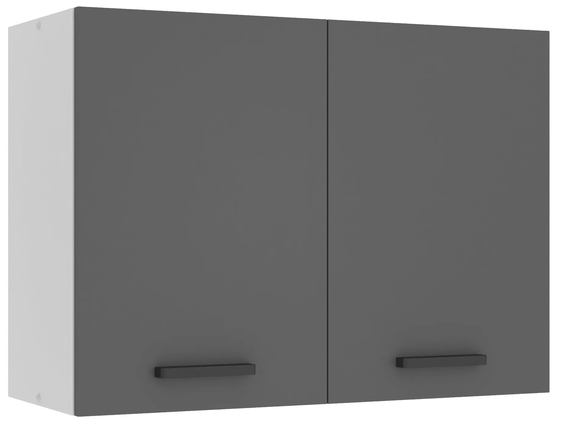 Kuchynská skrinka Belini Premium Full Version horná 80 cm šedý mat