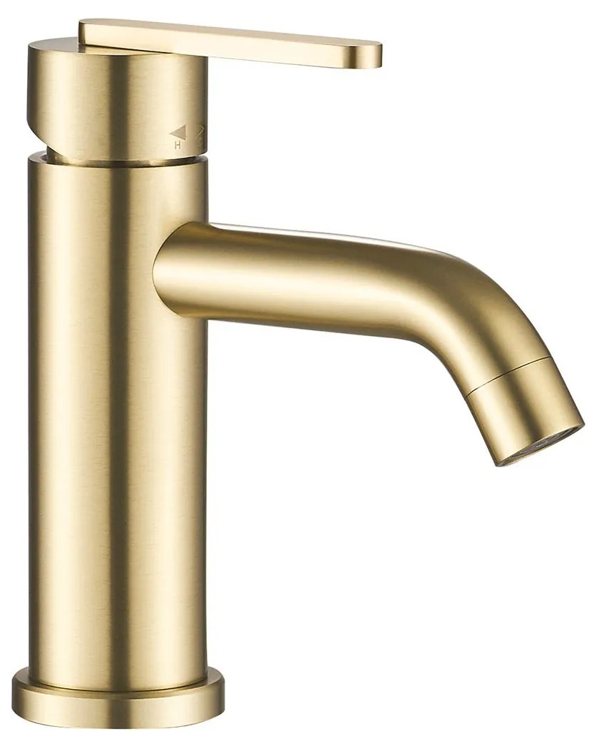 Rea Ontario, umývadlová batéria h-175, zlatá matná, REA-B5505