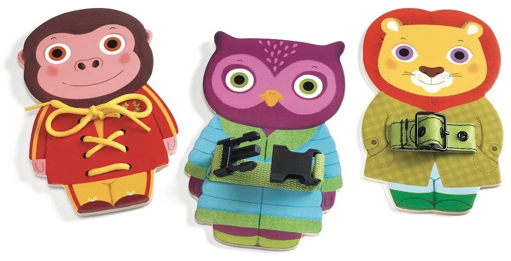 Zvieratká v kabátikoch - motorická hra