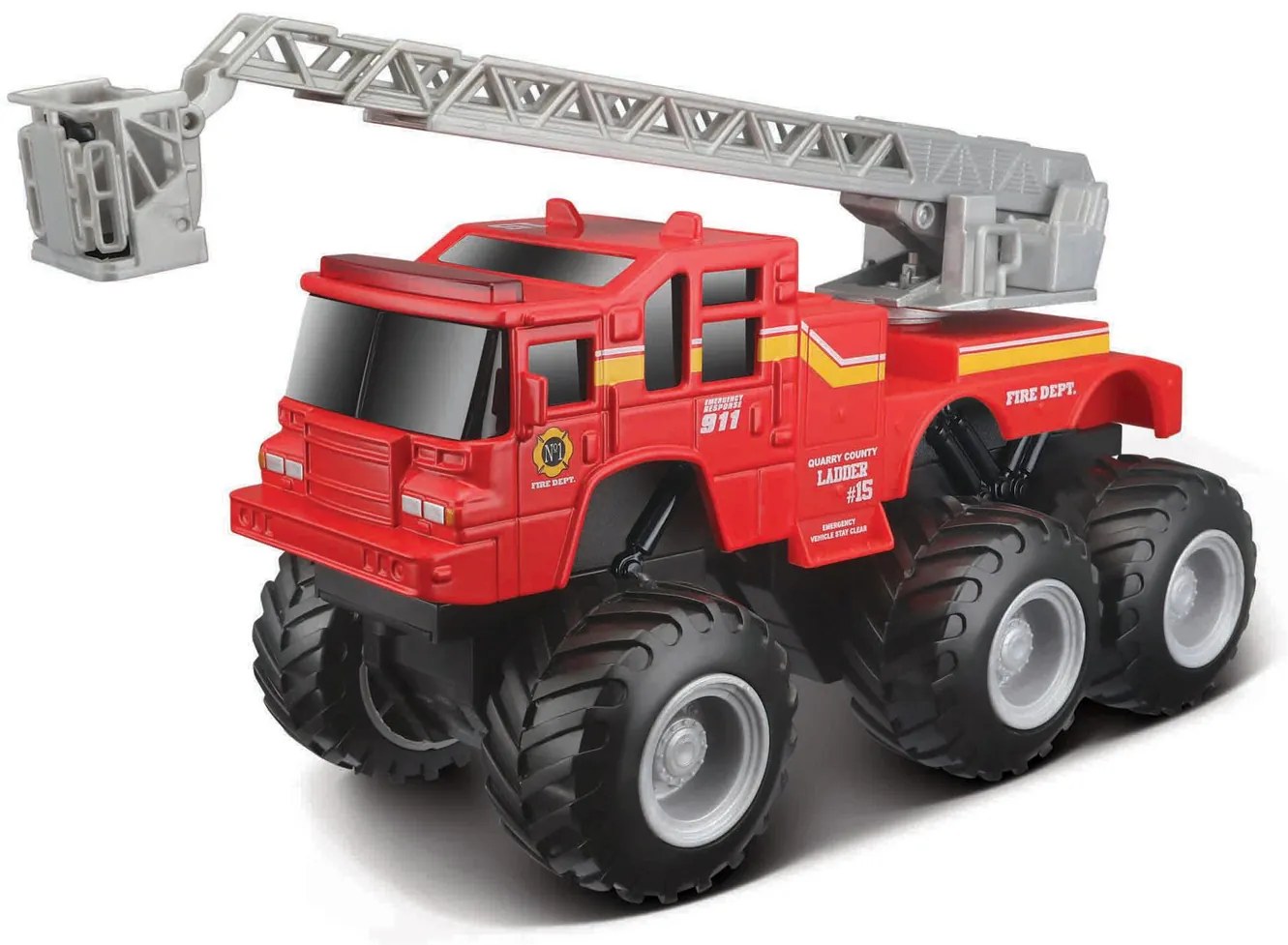 Maisto – Vozidlo s rebríkom – Builder Zone Quarry monsters