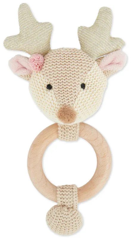 Bieco - Motorická hračka s hrkálkou - jelenček