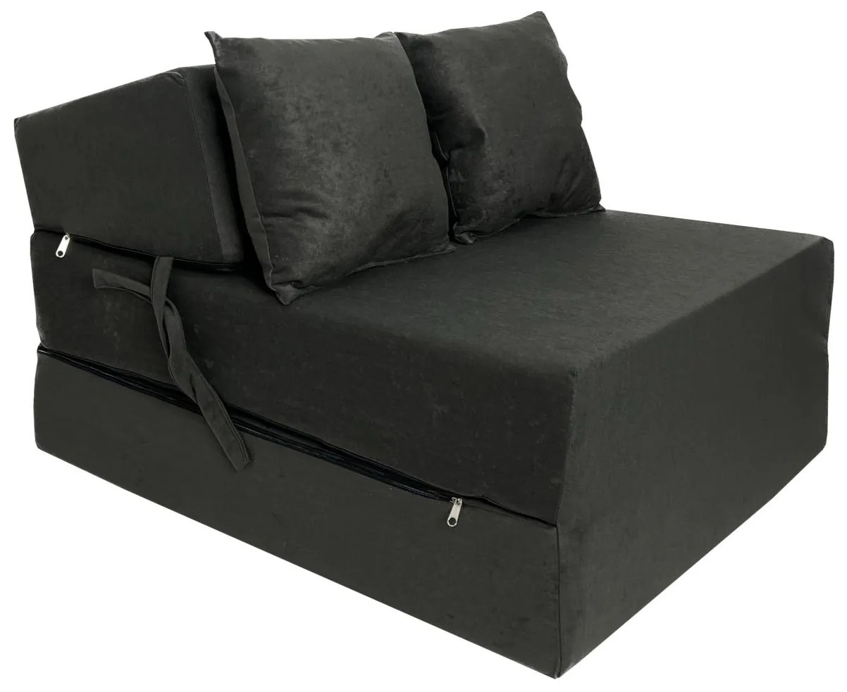 Rozkladacie molitanové kreslo (matrace) AVA - grafitové