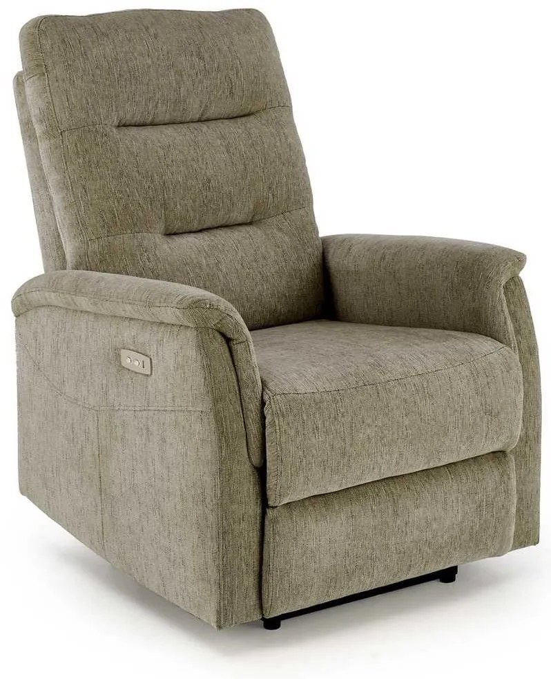 Polohovacie kreslo Walt, olivová