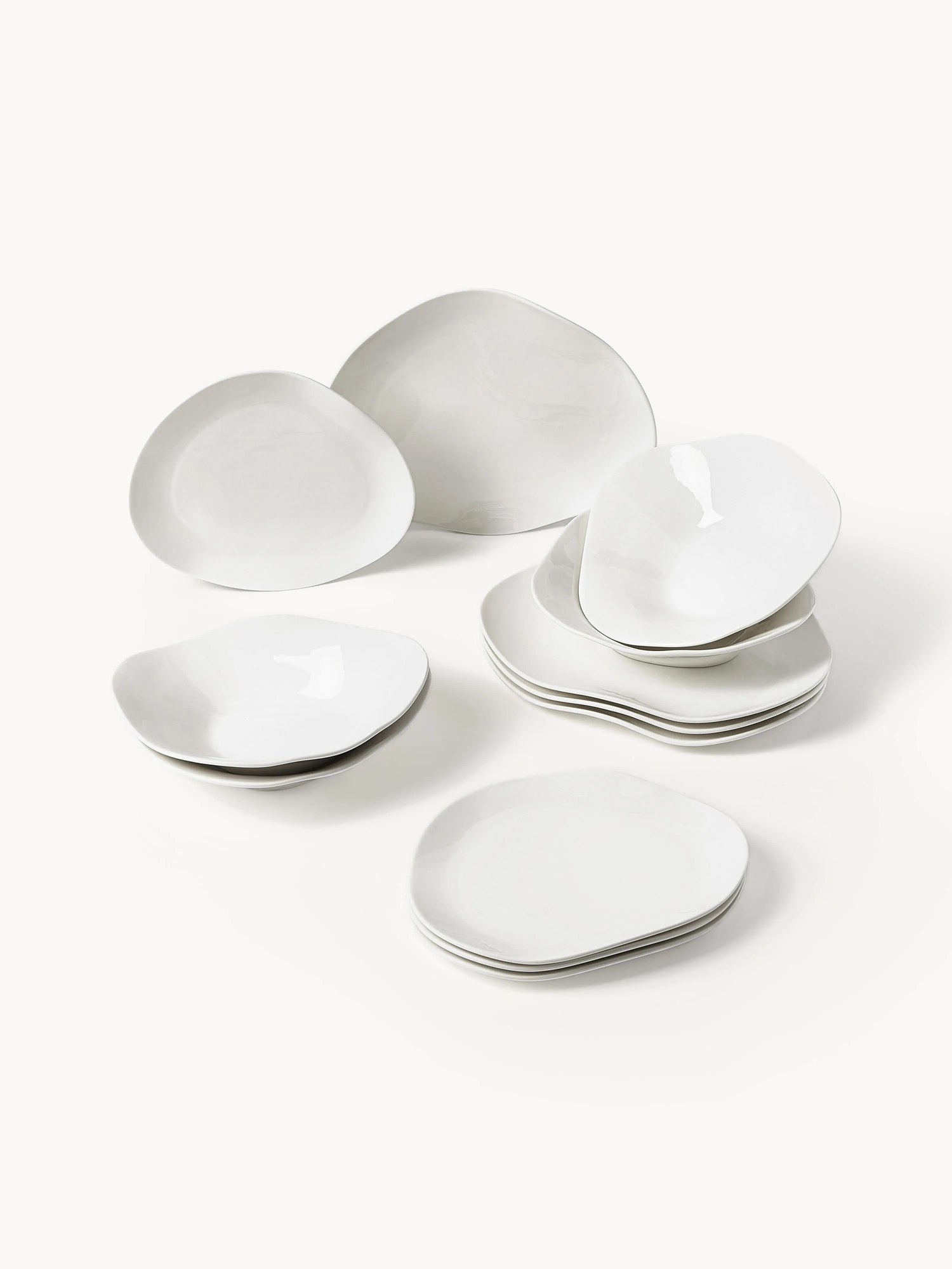Porcelánová súprava riadu Joana, 4 osoby, 12 ks