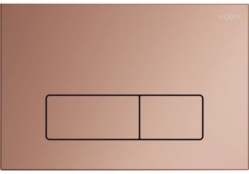 Mexen Fenix 13, splachovacie tlačidlo pre Mexen Fenix, ružové zlato, 601305