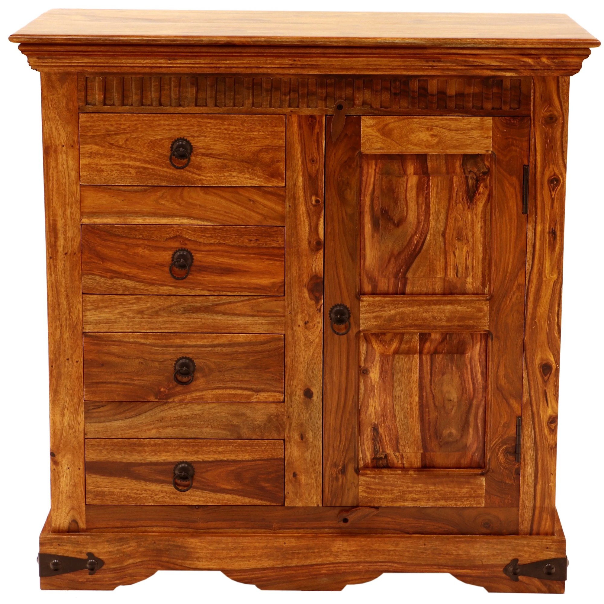 furniture-nabytek.cz - Komoda z masívneho palisandrového dreva 90x90x45