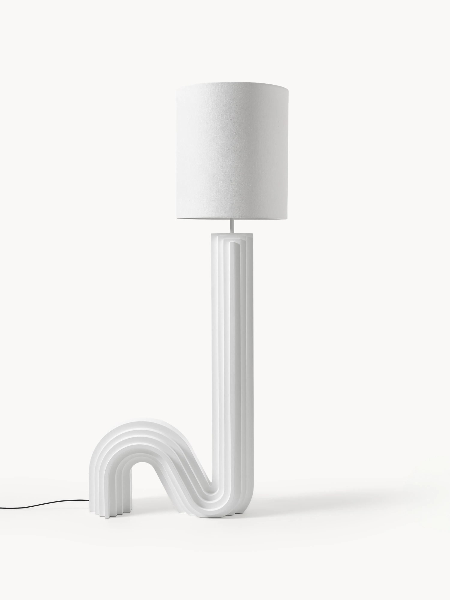 Dizajnová stojacia lampa Luomo