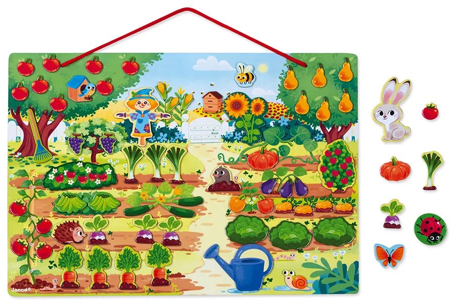 Magnetická hračka - Moja záhrada