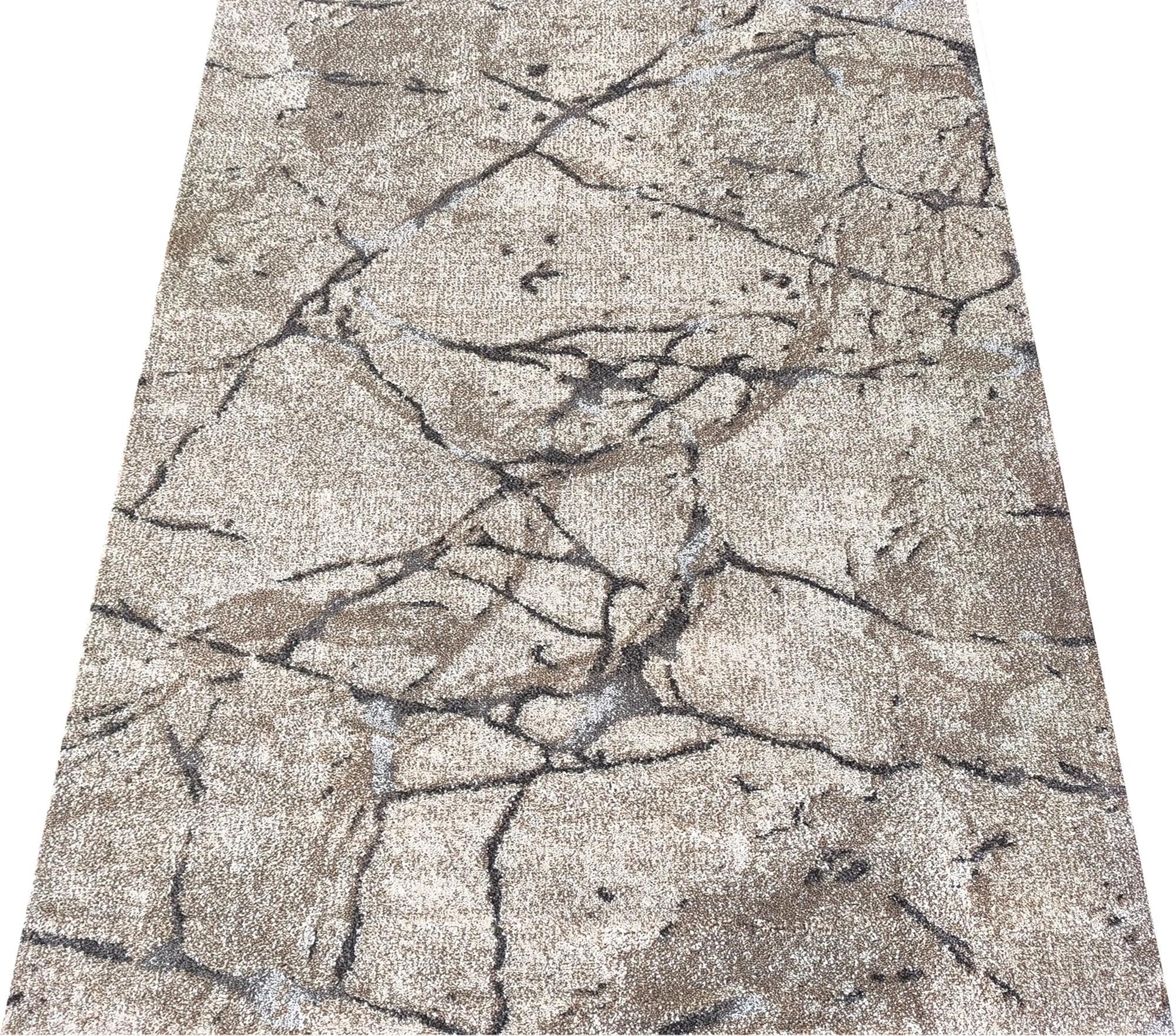 DY Panamero 25 Béžový moderný koberec Rozmer: 160x220 cm