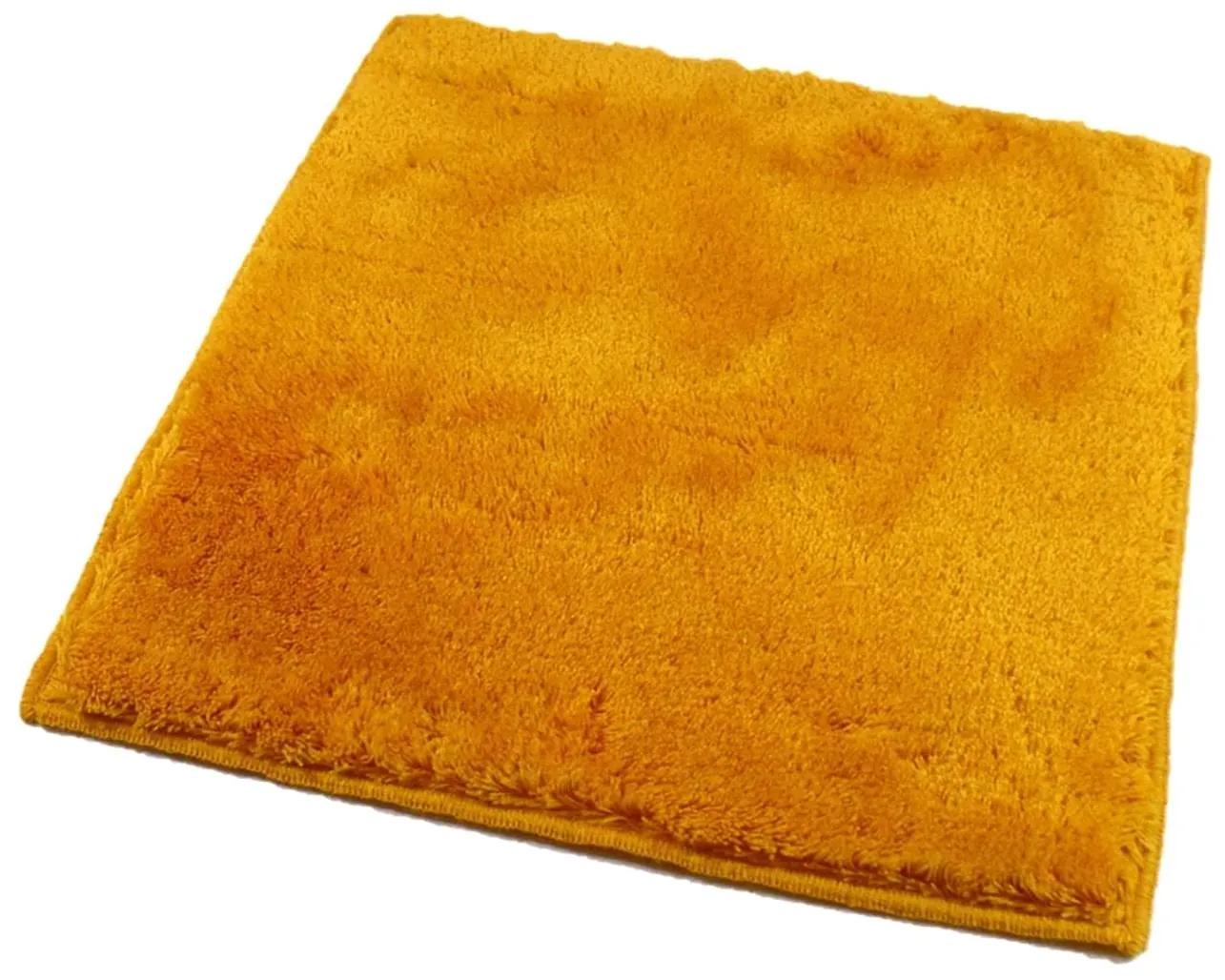 ROUTNER Kúpeľňová predložka UNI COLOR Žltá 10114 - Žltá / 50 x 50 cm 10114
