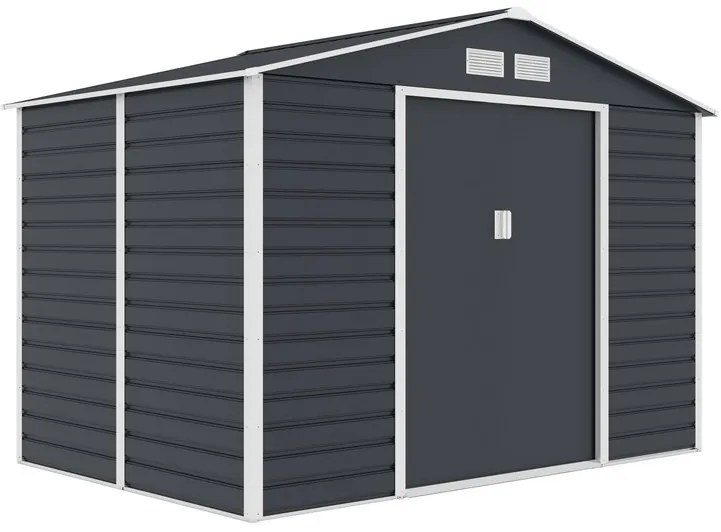 Záhradný domček G21 GAH 529 - 277 x 191 cm, antracitový 63900691