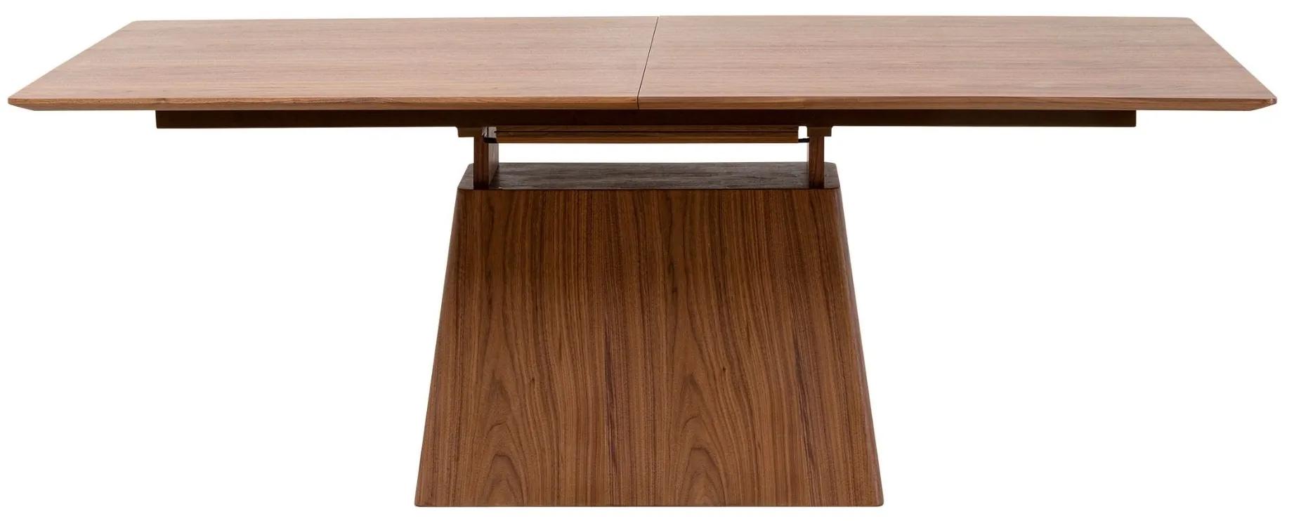 Benvenuto rozkladací stôl hnedý 200(50)x110 cm