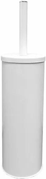 BISK Erga NIAGARA, toaletná WC kefa na postavenie 95x95x385mm, biela matná, ERG-06067