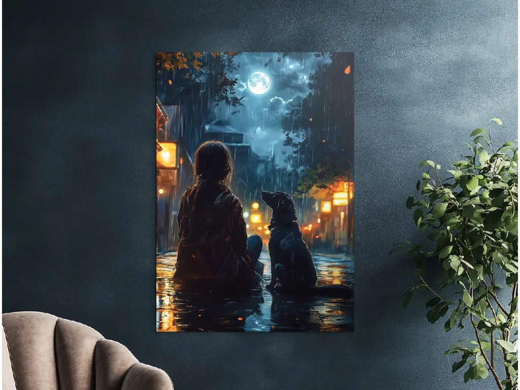 drevko | Obraz Verný priateľ do dažďa