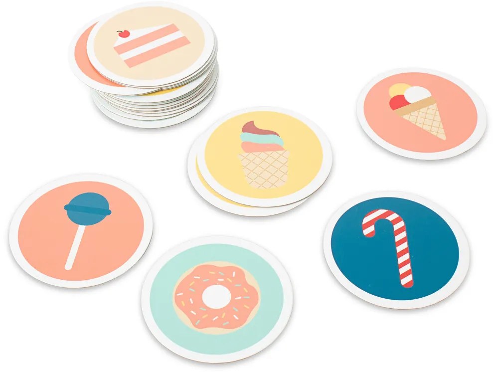 Veľké pexeso - sladkosti