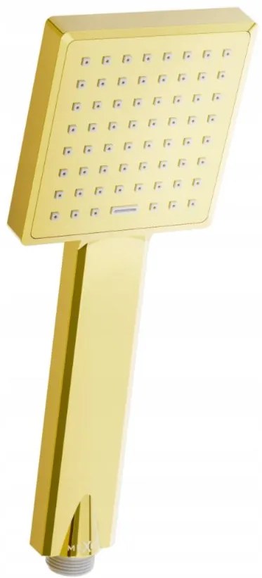 Ručná sprchová hlavica MAXMAX MEXEN R-45 - 1 funkcia - 225x85 mm - zlatá, 79545-50