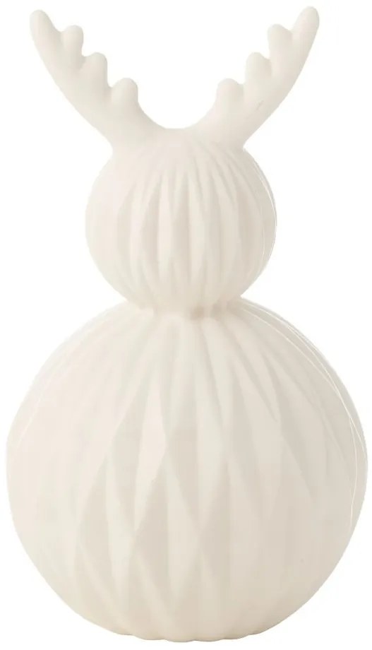 Biela porcelánová lampa mačka Cat Led - Ø 13*22 cm Biela porcelánová lampa mačka Cat Led - Ø 13*22 cm