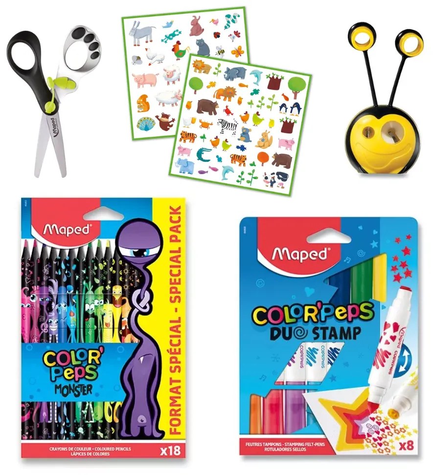 Balíček výtvarných potrieb pre deti od 4 rokov