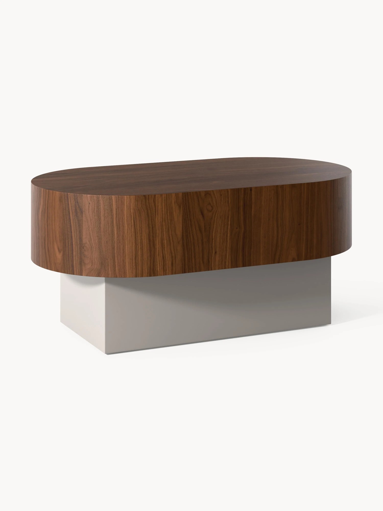 Oválny pomocný stolík Rylan