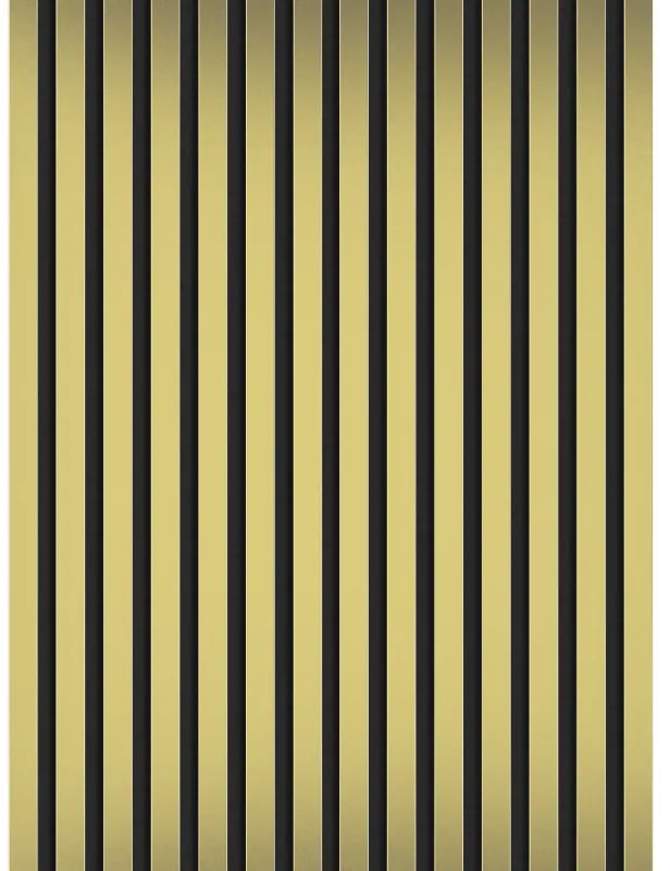 Mexen Lam-F, akustické stenové lamely 275 × 31,5 cm, filc 6 mm, zlatá, S105-275317-2812-057