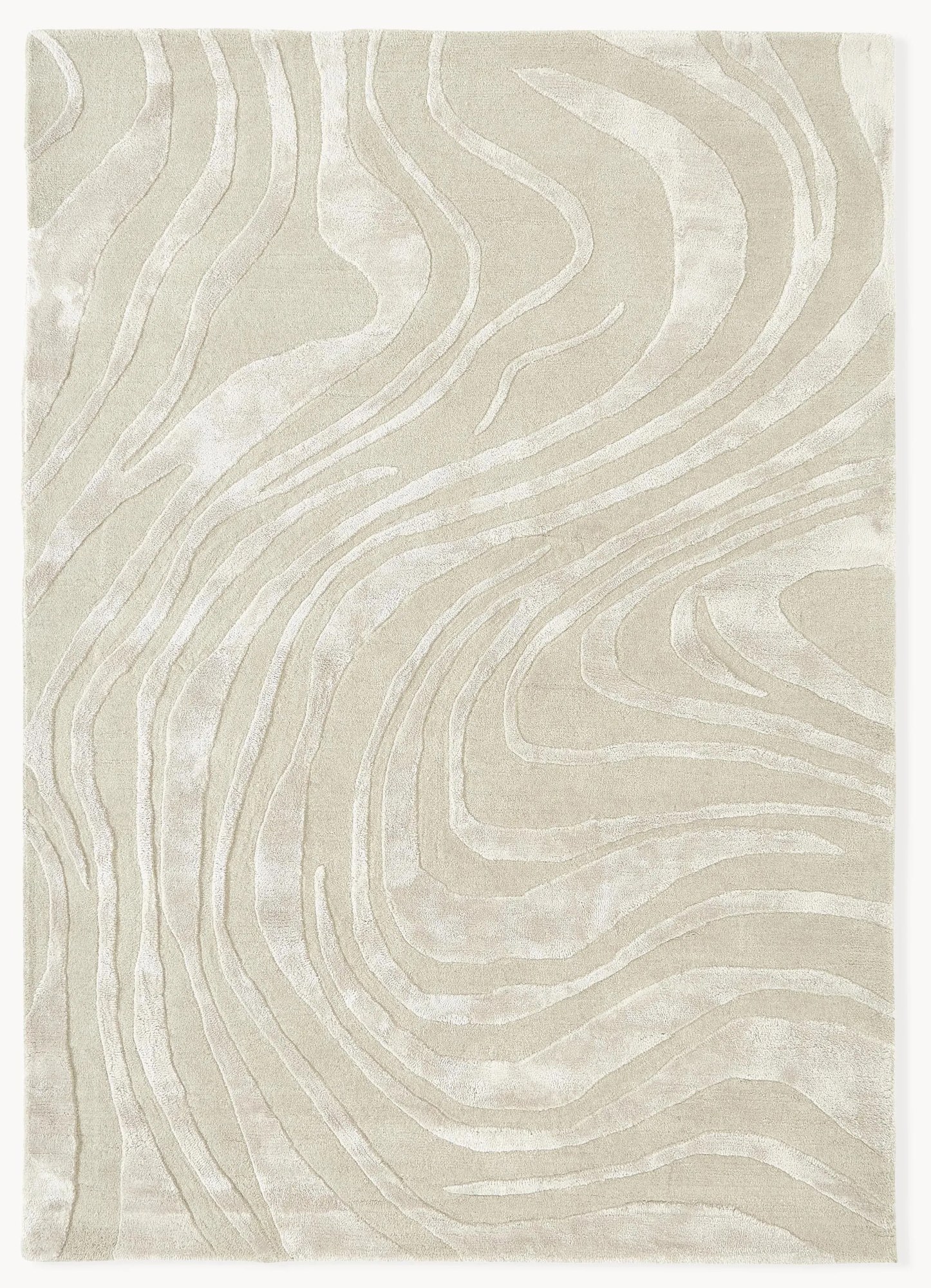 Ručne tuftovaný koberec's krátkym vlasom Winola