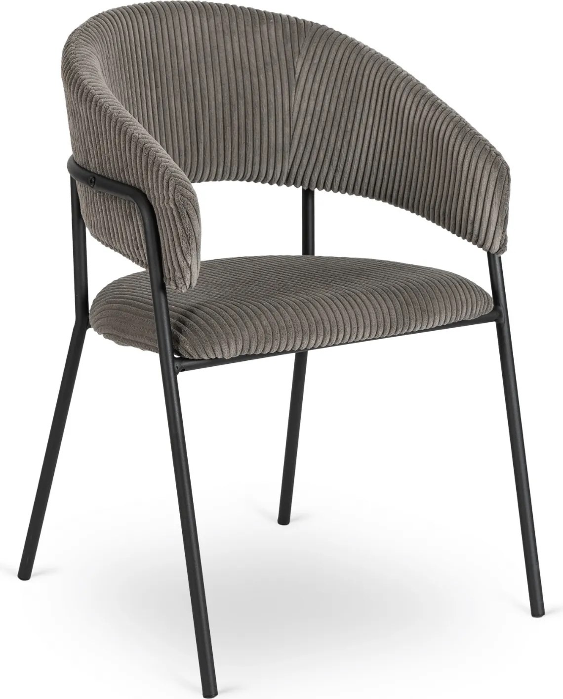 PROXIMA.store - Čalúnená jedálenska stolička TINKA FARBA: sivá