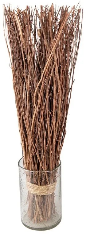 Hnedá sušená kytica - 60 cm