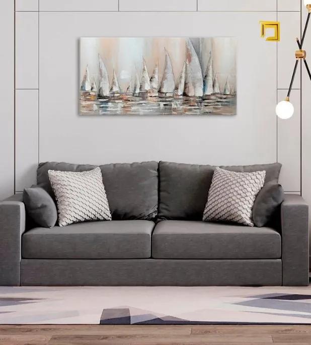 Obraz na plátne PLACHETNICE Zľava 60 % 120x60 cm