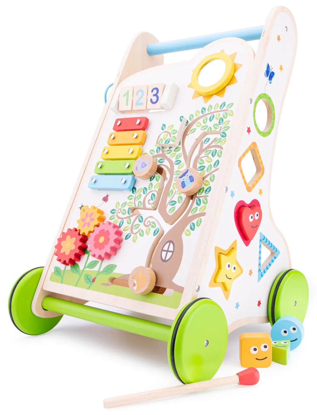 Multifunkčná drevená chodúľka