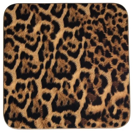 6 ks pevné korkové podtácky Leopard - 10 * 10 * 0,4 cm 6 ks pevné korkové podtácky Leopard - 10 * 10 * 0,4 cm