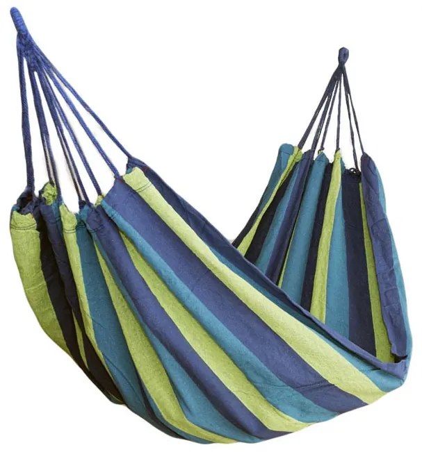 Závesná sieť pre dve osoby,modrá