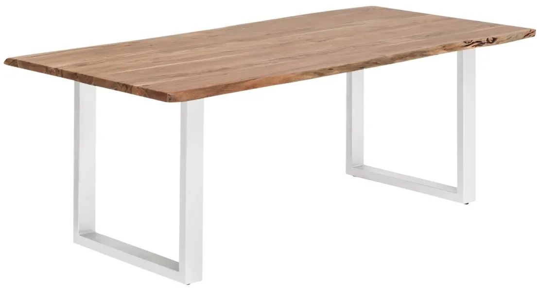 furniture-nabytek.cz - Masívny jedálenský stôl Bullwer z akácie, lakovaný, hnedý – 230×100 cm
