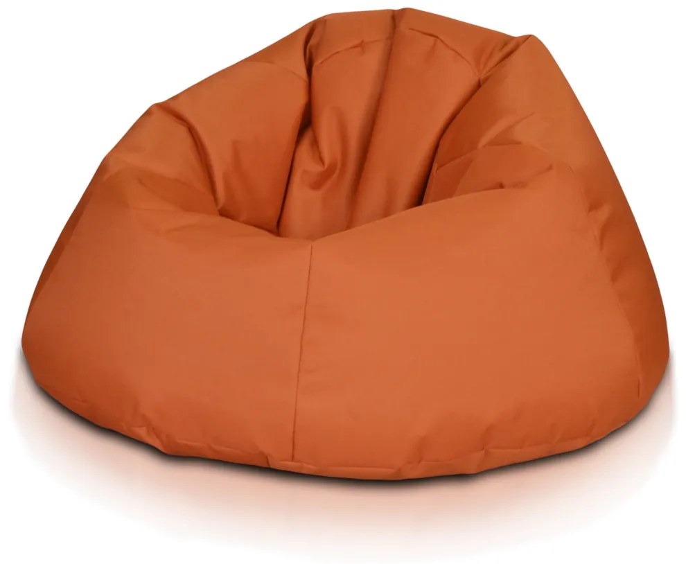 INTERMEDIC SK - Sedací vak MAXI 140x70 cm z polyesteru | rodinný vak, veľké kreslo, 570 l Farba: NC11 - Hnedá svetlá (Polyester)