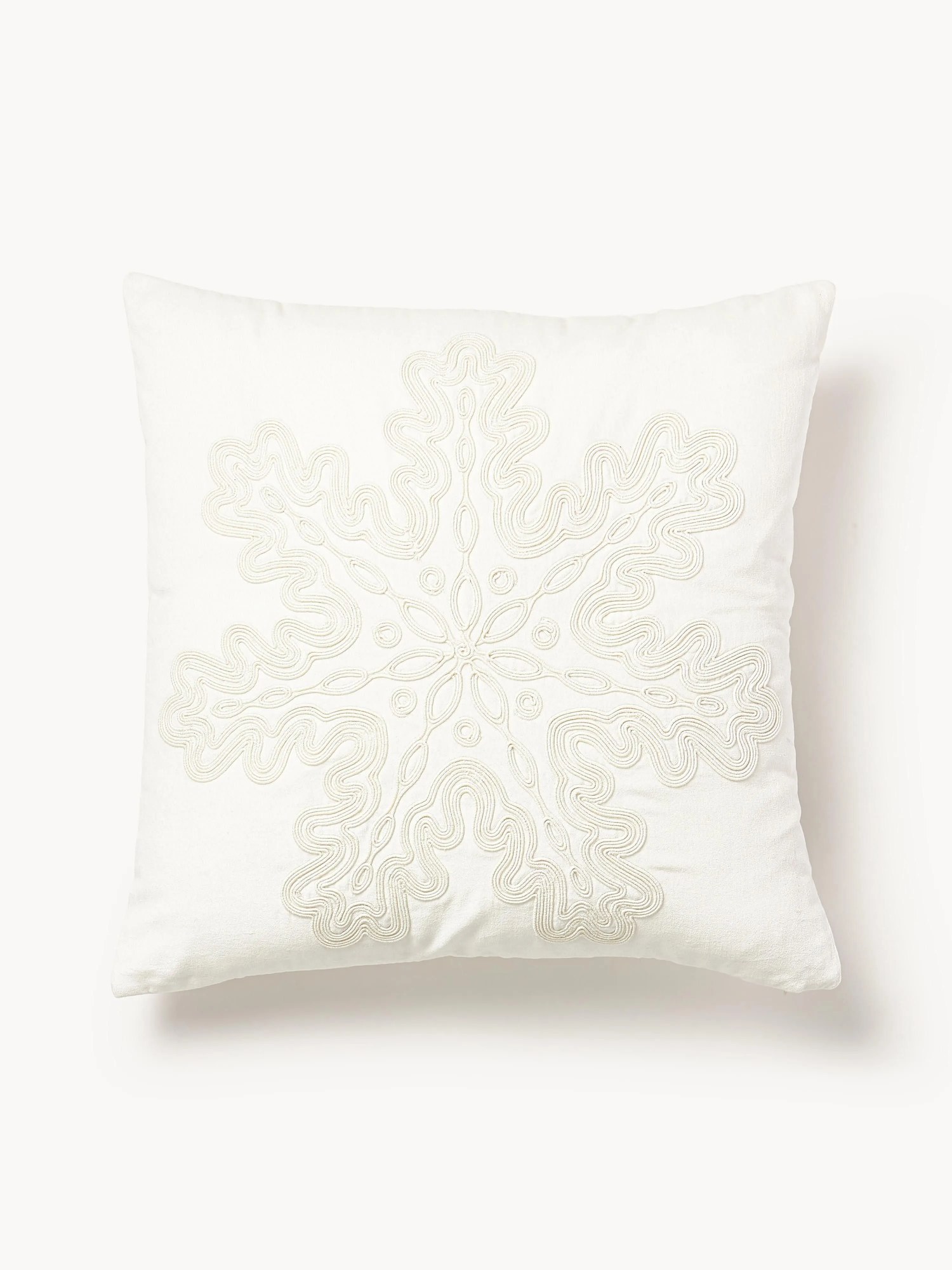 Zamatový poťah na vankúš so zimným motívom Celeste