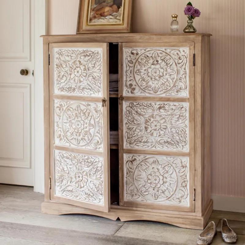 Komoda Sita 115x140x45 indický masív mango Komoda Sita 115x140x45 indický masív mango