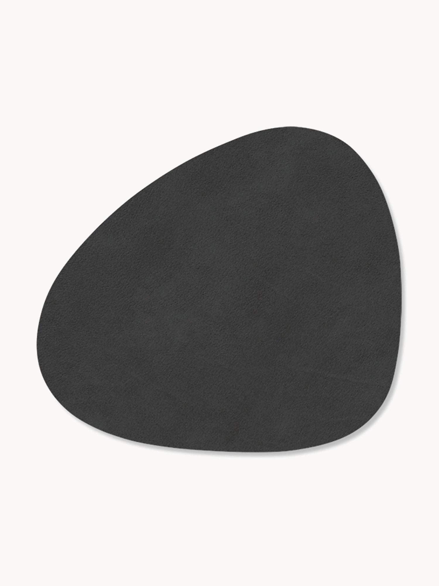 Asymetrické podložky z kože Curve, 4 ks