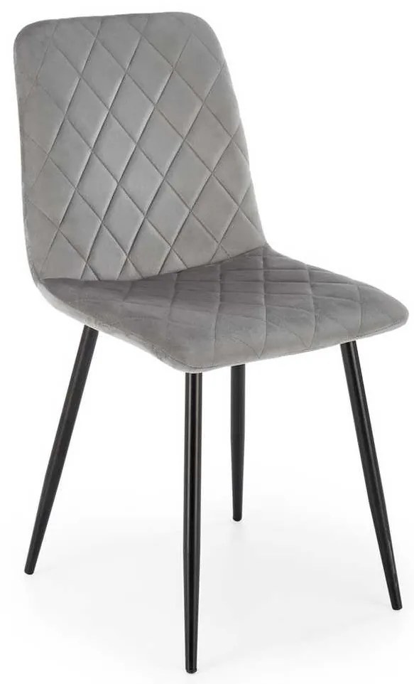 Jedálenská stolička Sadie, sivá