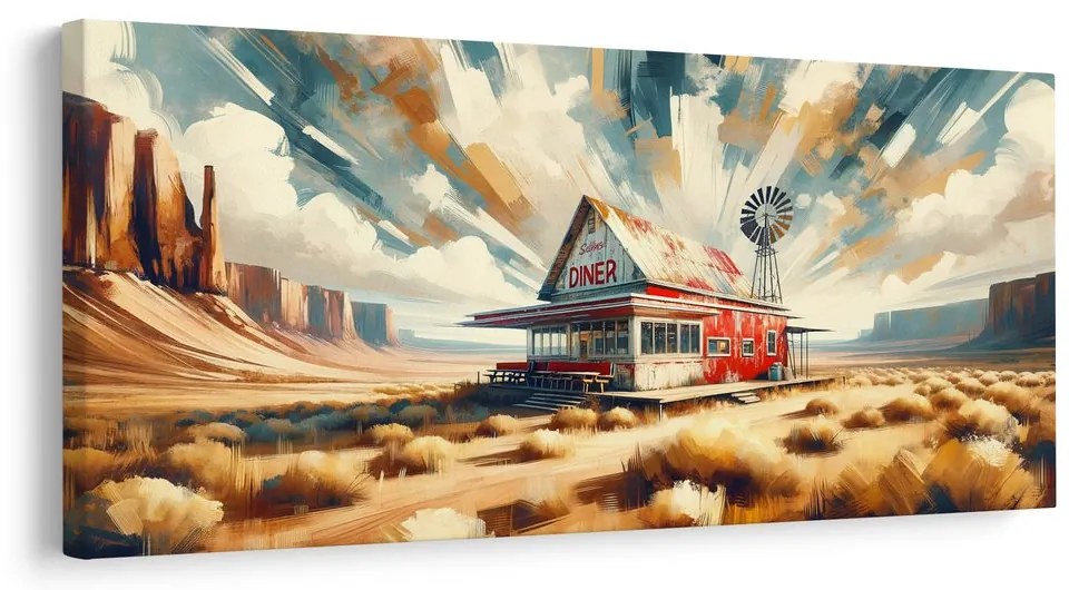 Obraz pod púštnou oblohou