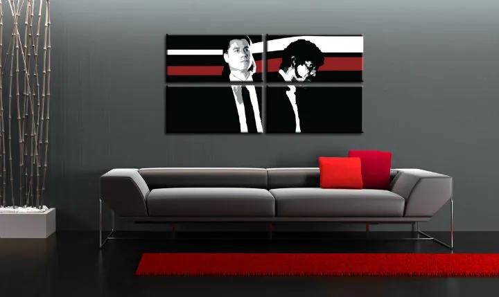 Ručne maľovaný POP Art obraz Pulp Fiction | rôzne rozmery