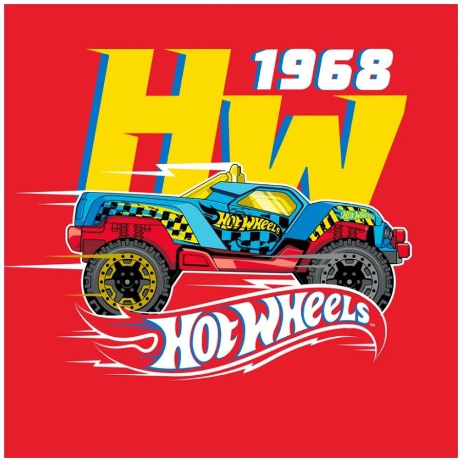 Magický uterák Hot Wheels - 30 x 30 cm