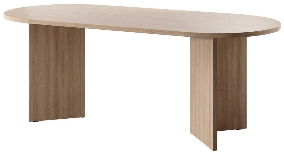 Jedálenský stôl Olivo (pre 8 a viac osôb) (dub lindberg). Akcia -17%. Vlastná spoľahlivá doprava až k Vám domov. 1099118