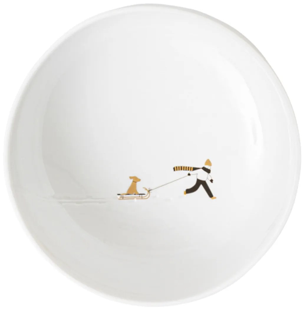 räder Porcelánová miska Dog Sled