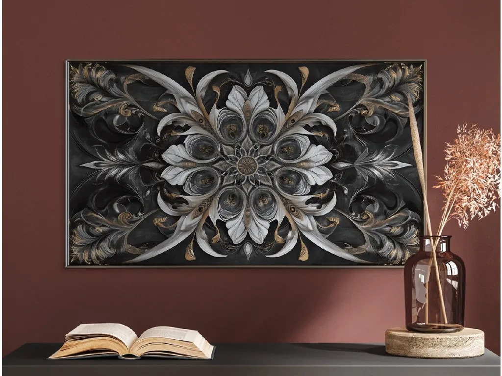 drevko | Mandala na stenu Kráľovský ornament 465 x 80 cm