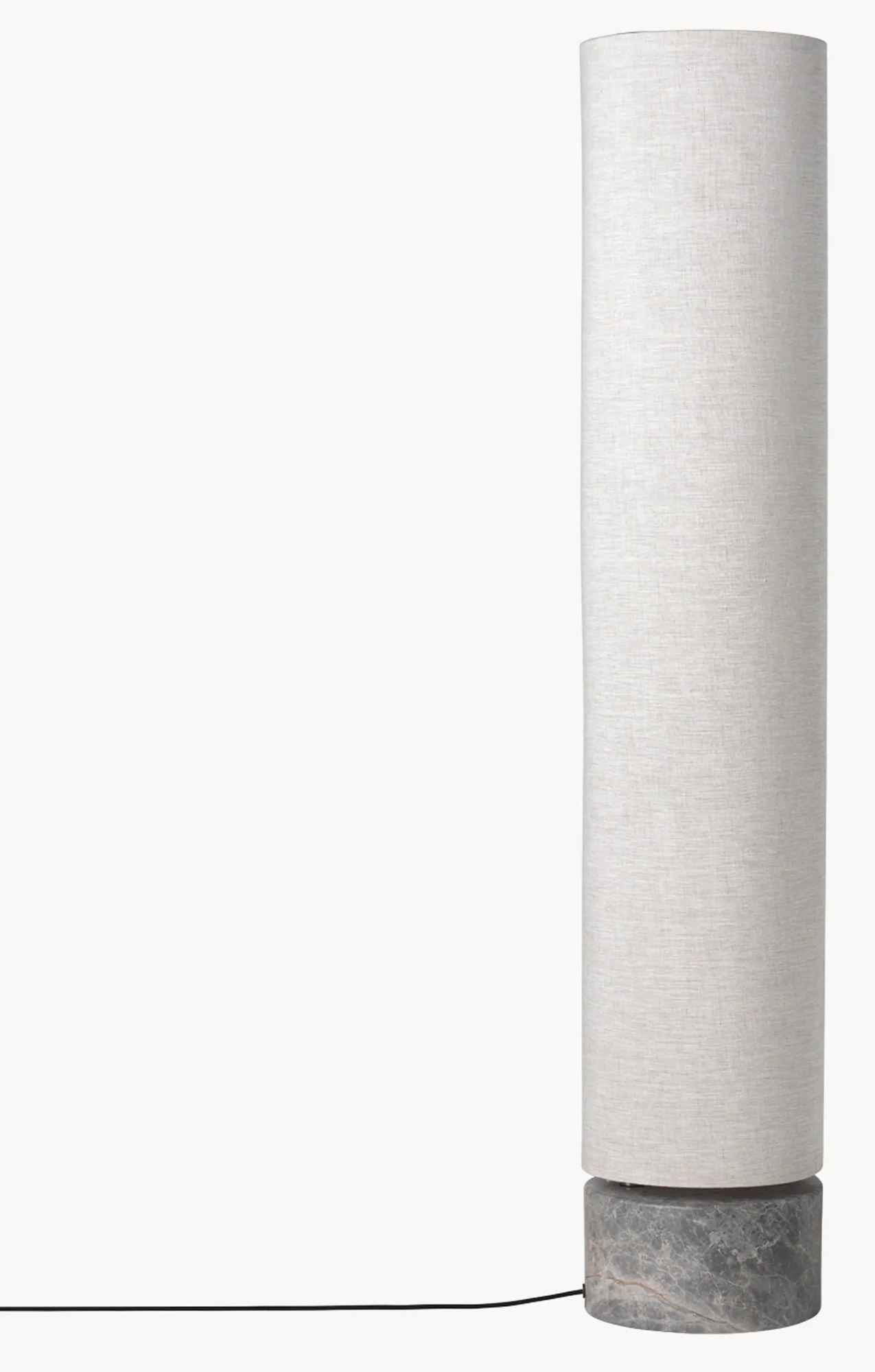 Stmievateľná stojacia LED lampa's mramorovým podstvacom Unbound, rôzne veľkosti