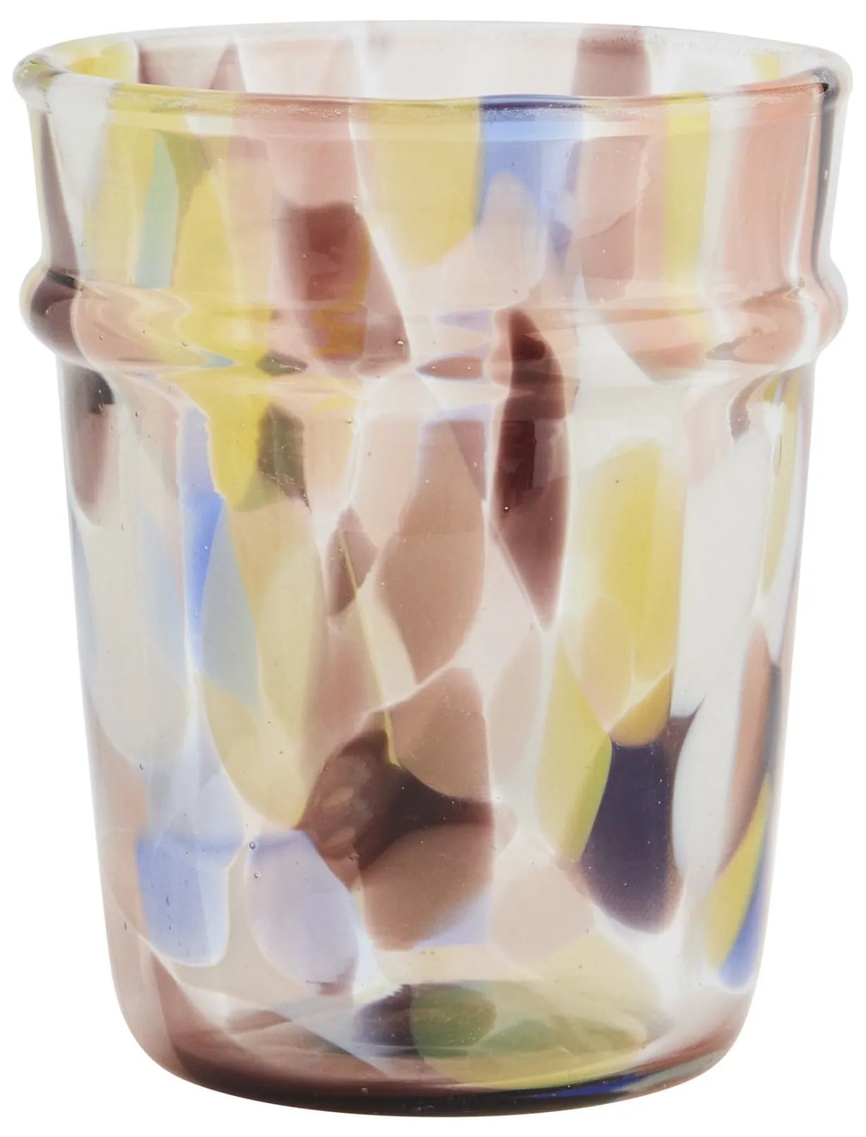MADAM STOLTZ Pohár na vodu z brokového skla Colors 200 ml