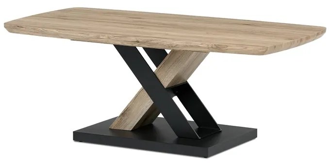 Autronic BONTEC Konferenčný stolík 120x60cm, mdf, dub san remo, CT-W1570 SRE Farba: Hnedá