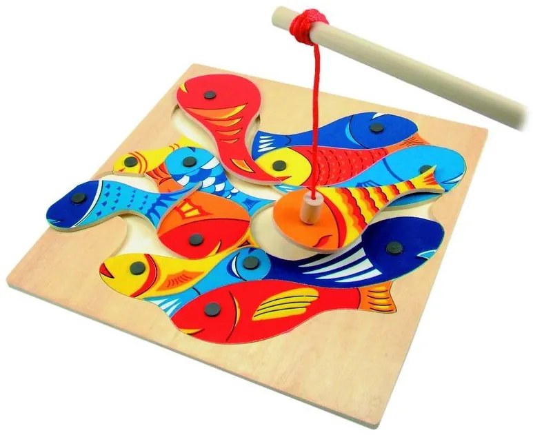 Rybičky s udičkou – magnetická hra