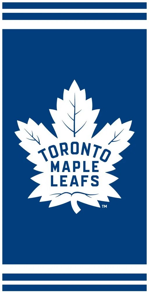 Hokejová bavlnená osuška NHL Toronto Maple Leafs - II. akosť - 100% bavlna - 70 x 140 cm